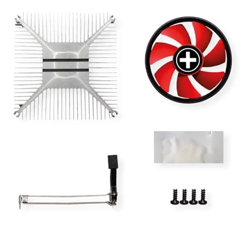 Xilence A250PWM Air 69mm Red / Black 49.5 CFM image