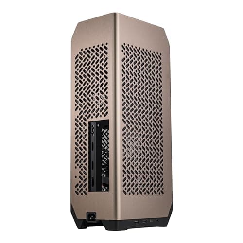 Cooler Master NCORE 100 MAX Mini-ITX Tower Gold with Mesh Side Panel and 850 W Power Supply image