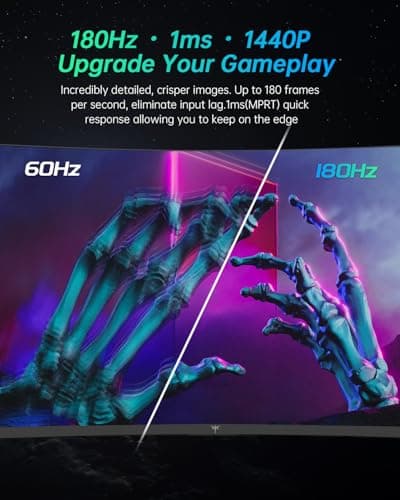 KTC H27S17 27" 1440p 165Hz VA Curved Monitor image