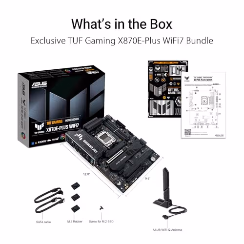 Asus X870E-PLUS TUF GAMING WIFI7 AM5 DDR5 ATX image