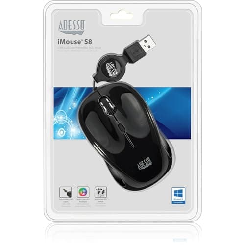 Adesso iMouse S8B Wired Optical Mouse image