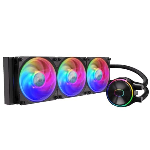 Cooler Master MasterLiquid PL360 FLUX 72.37 CFM Water 360mm Black image