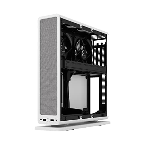 Fractal Design Ridge PCIe 4.0 Mini-ITX Tower White Mesh Side Panel, USB 3.2 Gen 2 Type-C, USB 3.2 Gen 1 Type-A image