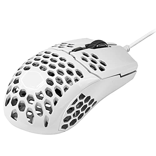 Cooler Master MM710 Glossy White Wired Optical Mouse image