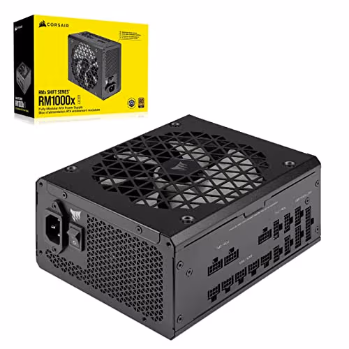 Corsair RM1000x SHIFT Side Interface 1000W Fully Modular 80+ Gold Certified image