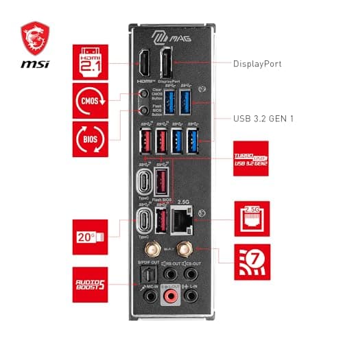 MSI MAG Z790 TOMAHAWK MAX WIFI DDR5 ATX image