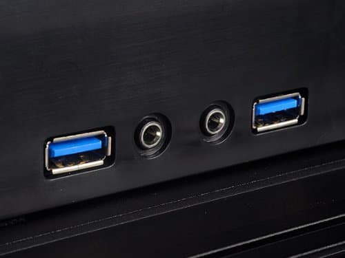Silverstone ML04B HTPC Black with USB 3.2 Gen 1 Type-A image