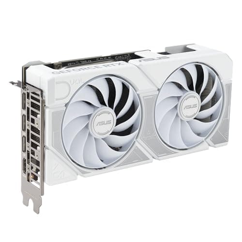 ASUS Dual GeForce RTX 5060 Ti 16GB GDDR7 White OC Edition image
