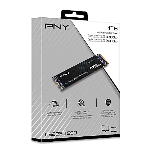 PNY CS2230 1TB SSD M.2-2280 PCIe 3.0 X4 NVMe image