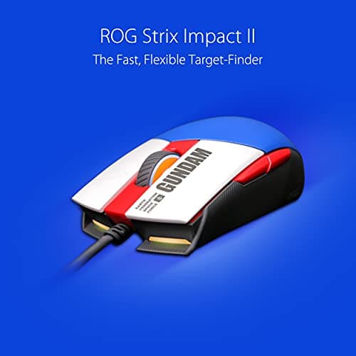 Asus ROG Strix Impact II GUNDAM Edition Wired Optical Gaming Mouse image
