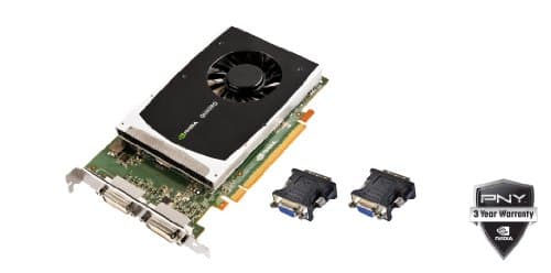 PNY VCQ2000D-PB Quadro 2000D 1 GB image