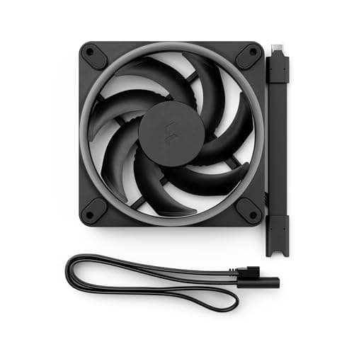 Fractal Design Momentum 120mm Black PWM Addressable RGB 62.44 CFM 1-Pack image