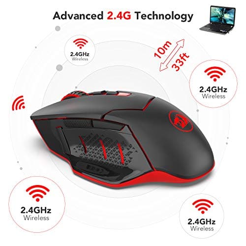 Redragon MIRAGE Wireless Optical Gaming Mouse image