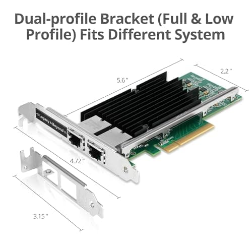 SIIG LB-GE0311-S1 2 x 10 Gb/s Ethernet PCIe x8 image