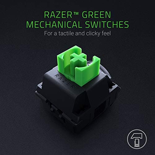 Razer BlackWidow 2019 RGB Wired Razer Green Mechanical Gaming Keyboard image