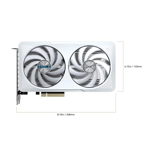 Gigabyte EAGLE OC ICE GeForce RTX 5060 8GB GDDR7 White image