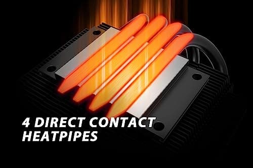 ID-COOLING IS-40X Air 45mm Black / White image