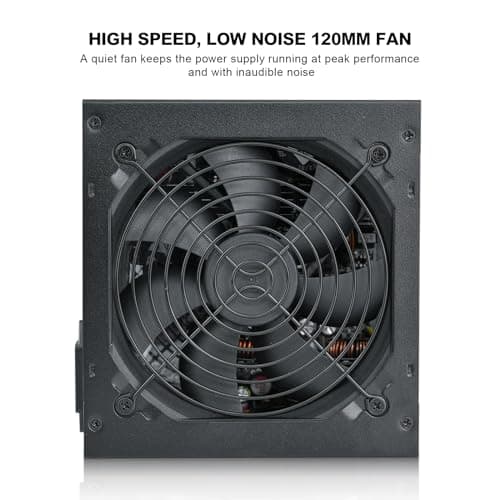 Segotep GN Black ATX 650W Non-Modular 80+ Gold Certified image