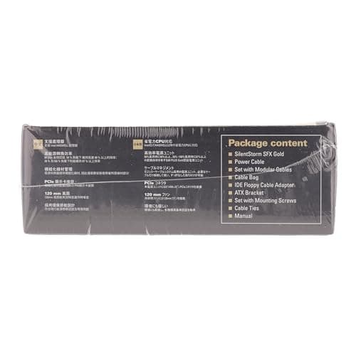 SHARKOON SilentStorm SFX 500W Fully Modular 80+ Gold Certified image