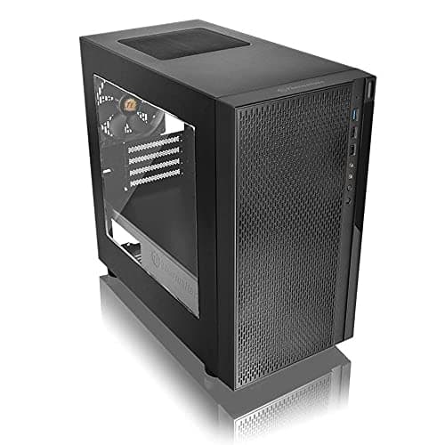 Thermaltake Versa H18 Micro ATX Mini Tower Black Acrylic Side Panel image