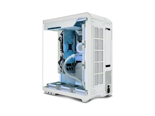 SSUPD Xhuttle ATX Mid Tower White Tempered Glass image