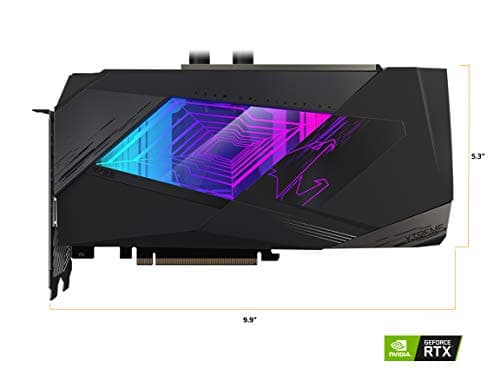 Gigabyte AORUS XTREME WATERFORCE GeForce RTX 3090 24GB GDDR6X Black image