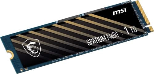 MSI SPATIUM M450 1TB SSD M.2-2280 PCIe 4.0 x4 NVMe image