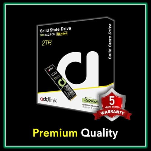 Addlink S93 2TB M.2-2280 SSD PCIe 4.0 X4 NVMe image
