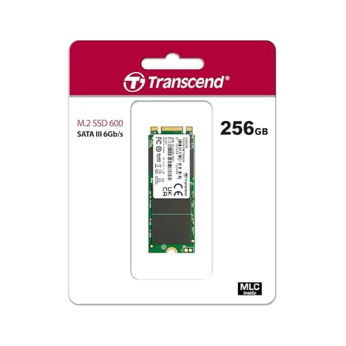 Transcend MTS600 256GB M.2-2260 SSD SATA image