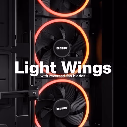 be quiet! Light Base 900 FX ATX Full Tower White with Tempered Glass Side Panel and USB 3.2 Gen 2 Type-C USB 3.2 Gen 1 Type-A image