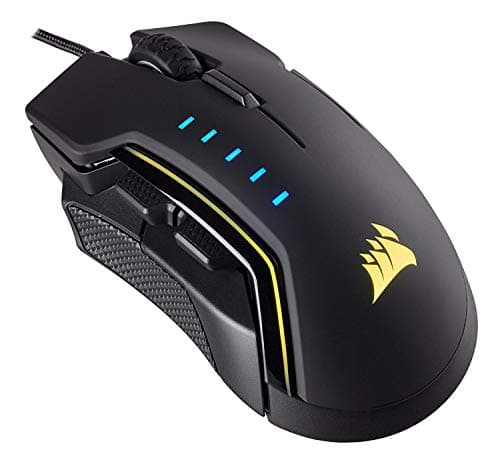 Corsair GLAIVE RGB Wired Optical Mouse image
