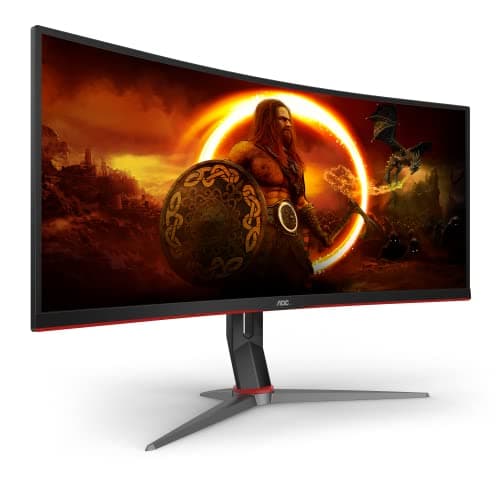 AOC CU34G2X/BK 34" 3440x1440 144Hz VA Curved Monitor image