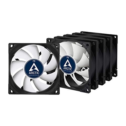 Arctic F8 - Value pack 80mm Standard Low Noise Case Fan Cooling, 5 Pack image