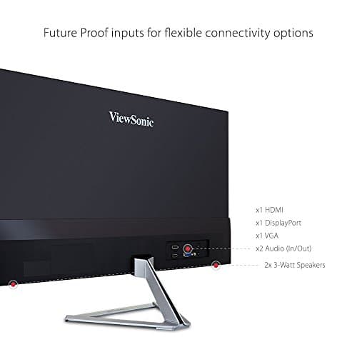 ViewSonic VX2276-SMHD 21.5" 1080p 60Hz IPS Monitor image
