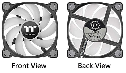 Thermaltake Pure Plus 120mm Black PWM RGB TT Premium Edition 3-Pack image