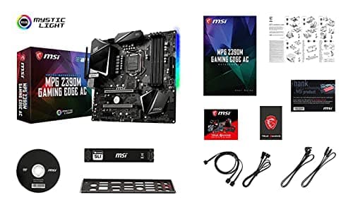 MSI MPG Z390M GAMING EDGE AC LGA 1151 (300 Series) Intel Z390 SATA 6Gb/s Micro ATX Intel Motherboard image