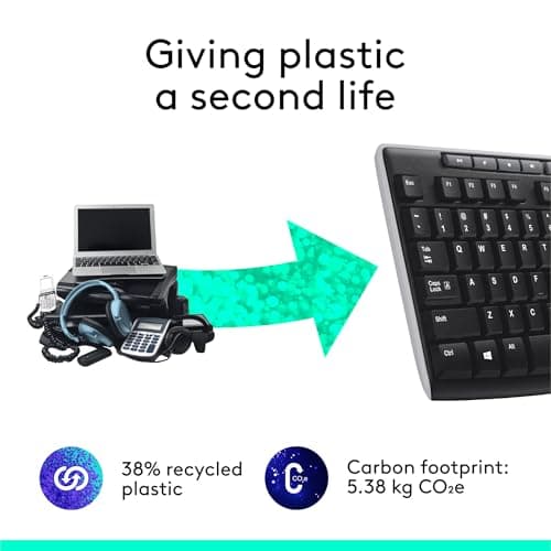 Logitech MK710 Wireless Ergonomic Keyboard With Optical Mouse image