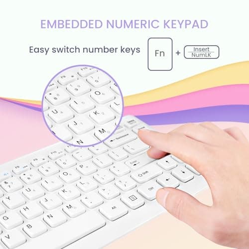 Perixx PERIBOARD-407W Mini Wired Keyboard image