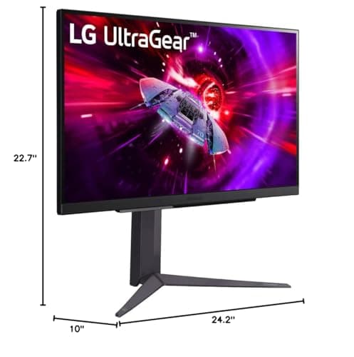 LG UltraGear 27GR83Q-B 27" 1440p 240Hz IPS Monitor image