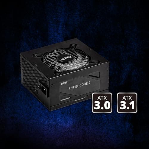 ADATA XPG CYBERCORE II Black 1000W Fully Modular 80+ Platinum Certified image