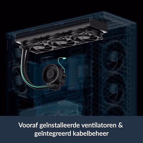 ARCTIC Liquid Freezer III Pro 110 CFM Water 420mm Black image