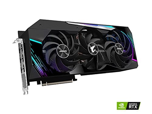 Gigabyte AORUS MASTER GeForce RTX 3080 Ti 12GB GDDR6X Black image