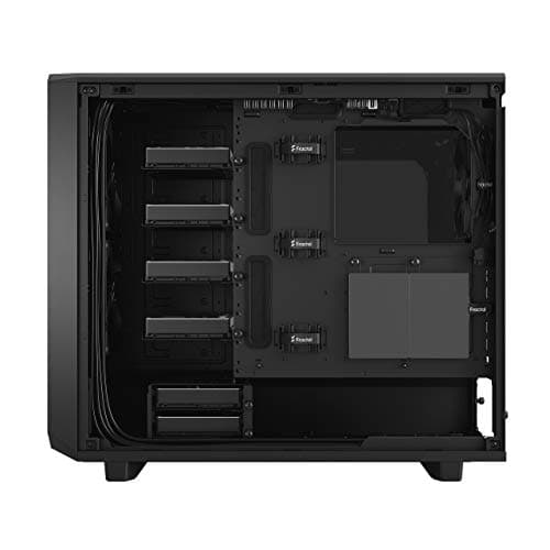 Fractal Design Meshify 2 Black ATX Flexible Dark Tinted Tempered Glass Window Mid Tower Computer Case image