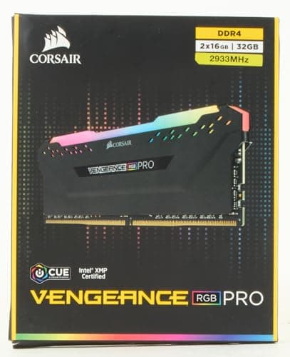 Corsair Vengeance RGB Pro Black DDR4-2933 CL16 32GB (2x16GB) image