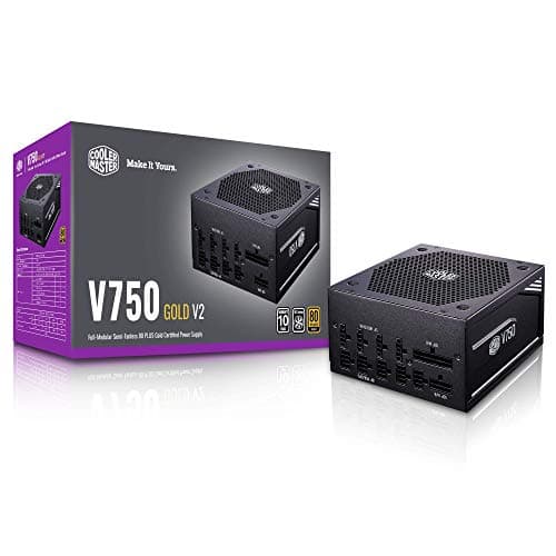 Cooler Master V750 Gold V2 Black 750W Fully Modular 80+ Gold image