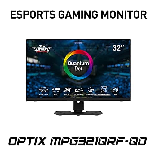 MSI Optix MPG321QRF-QD 32" 1440p 175Hz IPS Monitor image