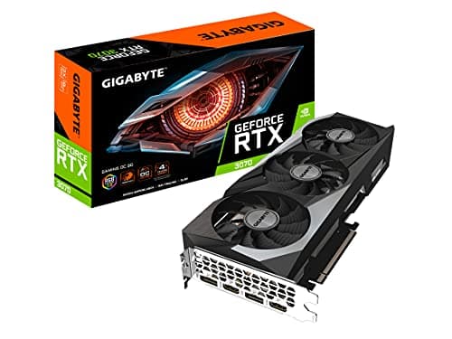 Gigabyte GAMING OC Rev 2.0 GeForce RTX 3070 LHR 8GB GDDR6 Black image
