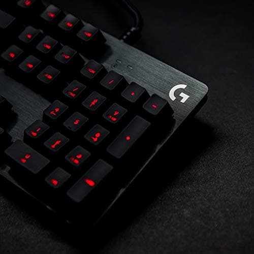 Logitech G413 Backlit Mechanical Gaming Keyboard with USB Passthrough - Carbon image