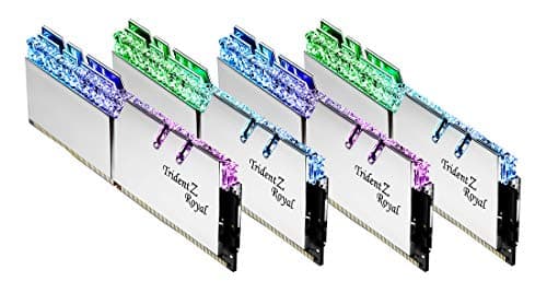 G.Skill Trident Z Royal Silver DDR4-4000 CL18 128GB (4x32GB) image