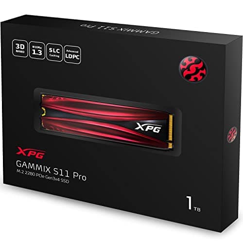ADATA XPG GAMMIX S11 Pro 1TB SSD M.2-2280 PCIe 3.0 X4 NVMe image